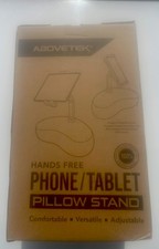 AboveTEK Tablet Pillow Holder for Bed, Hands-Free 360° Rotating Phone/iPad Stand picture