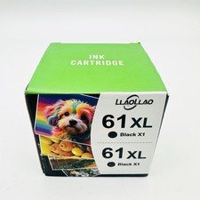 2 Pack #61XL Black Ink Cartridge for HP 61 ENVY 4500 4501 5530 5535 DeskJet 1055 picture