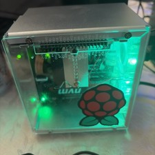 Custom Built Raspberry Pi 5 16GB RAM 2TB SSD in Pironman 5 Case picture