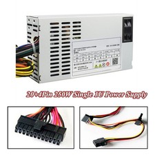 High Efficiency Power Supply Kit 250W Single 1U Flex 20+4 Pin Input Voltage 220V picture