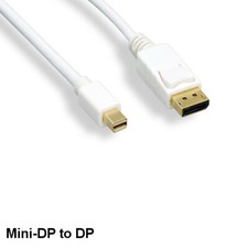 Kentek 6 Ft Mini DisplayPort to DP Cable 1.2 4K 32 AWG for PC MAC Thunderbolt picture