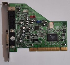 Aztech PCI 338-A3D PCI Sound Card (ASC338A, Aureal Vortex, AU8820B2, Retro, 1998) picture