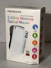 Memzuoix 2.4GHz Wireless Optical Mouse - Black picture