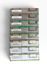 Lot-8 Hynix 32GB (8x4GB) PC2-5300F DDR2-667 ECC HYMP151F72CP4N3-Y5 picture