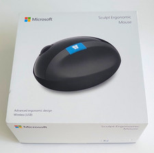 Microsoft Sculpt Ergonomic Mouse Wireless USB Black - new picture