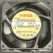New NMB 230V~AC Axial Fans 3610PS-23T-B30 IMPEDANCE PROTECTED (1pcs) 13/10W picture