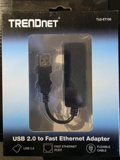 TRENDnet USB 2.0 to Fast Ethernet Adapter TU2-ET100 (BRAND NEW) picture