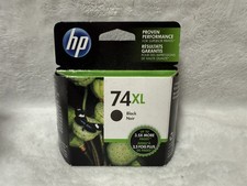 SEALED GENUINE HP 74XL BLACK OEM INK CARTRIDGE picture