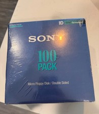 Sony 100MFD-2HD 1.44MB Double Sided Micro Floppy Disks 3.5