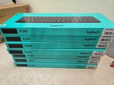 LOT OF 7 SEALED Logitech K250 Bluetooth Wireless Keyboard with Numpad picture