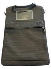 Brenthaven Vertical Messenger Black Cortex Laptop Computer Bag Fits Up to 13” picture