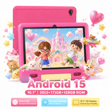 2026 New Kids Tablet Android 15 Wifi 5G 20GB+128GB ROM HD GMS With Shockproof picture