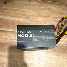 EVGA 400W ATX Power Supply 100-N1-0400 Black Non-Modular SATA 20+4 picture