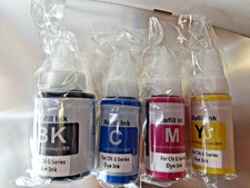 Printers Jack GI-290 Refill Ink for Canon Printers Black, Yellow, Magenta, Cyan picture