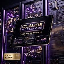 Claude Mastery OS - 1,024 Master Prompts, AI Employee Skills, Freelancer Kit picture
