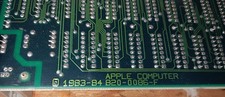 Apple Macintosh 820-0086-F Motherboard - Very Rare 512K F Rev - Works picture