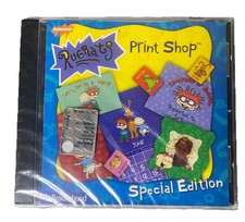 Rugrats Print Shop Special Edition 1998 CD-ROM Windows 95/98 Stationary Vintage picture