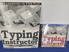 Typing Instructor Deluxe 11 Edition: Unopened/Sealed CD and User’s Guide picture