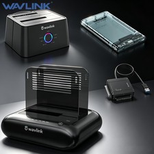 Wavlink Dual Bay Hard Drive Enclosure SATA for 2.5“/3.5