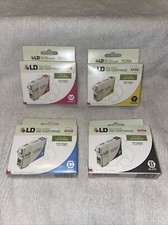 New Sealed LD recycled ink cartridge Black Magenta Yellow Cyan T0781-T0784 Epson picture