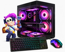 ARGB Gaming Desktop PC Intel 8th 32GB RAM 1TB SSD +1TB NVME GTX 1070 8GB Win11 picture