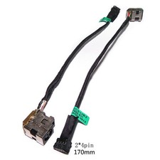 Original DC power jack w/cable harness HP dv6t-7000 CTO dv6t-7200 CTO 678222-SD1 picture