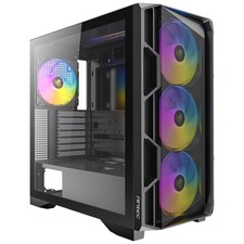 ANTEC AX1000 ARGB Mid Tower Desktop PC Case E-ATX USB-C 4x ARGB Fan 360mm Black picture