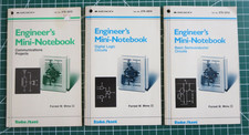 Lot of 3 Radio Shack Archer Engineer's Mini-Notebooks by Forrest Mims III picture