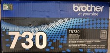 Brother Genuine TN730 1200-Yield Black Toner Cartridge-OPEN BOX Sealed Cartridge picture