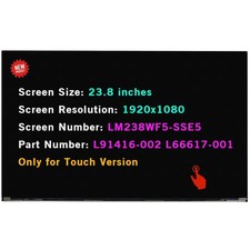 L91416-002 LCD Touch Screen Replacement LM238WF5-SSE5 for HP 24-df0014 Display picture