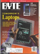 BYTE MAGAZINE FEBRUARY 1991 VOL. 16 NO. 2 (VG) MORE BYTES IN EBAY STORE DISCOUNT picture