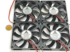 4 X Computer Fan 12V 8015 2Pin 80mm x 15mm cpu Axial 8mm DC box Cooling 2wire picture