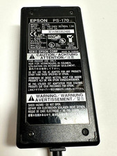 Genuine Epson / Micros AC/DC 24v Power Supply PS-170 M122A 3 pin picture
