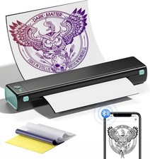 Phomemo M08F Wireless Tattoo Stencil Thermal Printer  w/ Transfer Paper *7429C2C picture