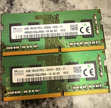 SK hynix 8GB (2x4GB) DDR4 SO-DIMM PC4-2666V 260-Pin Non-ECC RAM picture
