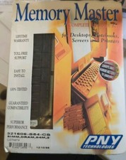 New Memory Master Complete Upgrade Kit  PNY Technologies Dimm 32mb Pc100 SDRAM picture