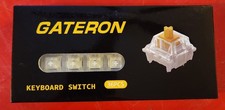 Gateron Smoothie Keyboard Switches5-Pin Linear Creamy Switches pre lubed40gf ... picture