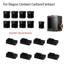 Shock Absorbing Foot Pad Nozzle Brushes For Elegoo Centauri Carbon 3D Printer picture
