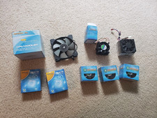 Cyber Cooler and Masscool Fan Lot 8W501B1M3G FD08025B133/4 picture