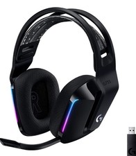 Logitech G733 Lightspeed Wireless Gaming Headset, Suspension Headband, Lightsync picture