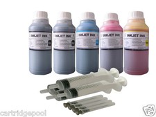 5x250ml/s ND® Refill Ink for CANON PGI-35BK CLI-36 PIXMA ip100 1Pg.BK picture
