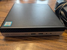 HP ELITEDESK 800 G3 DM 35W i5- 7500T@ 2.70GHz 8GB RAM With Genuine HP AC picture