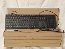 Lot Of 5 NEW Genuine Dell KB216-BK-US USB Standard Keyboard QWERTY KB216 picture