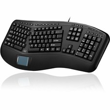 Adesso Tru-Form Ergonomic Touchpad Keyboard picture