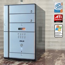 ASUS Terminator T2-P Retro Pentium 4 Radeon 9550 Windows XP Gaming Mini PC picture