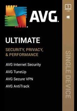 AVG Ultimate 2026 1 Device 1 Year Antivirus + AVG Secure VPN & AVG TuneUp Email picture