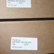 ADTRAN NetVanta 1560-08-65W 8-Port Gigabit Managed 1U Rack Switch Lot 5 picture