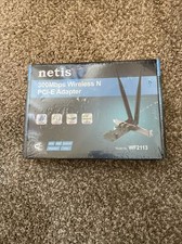 Netis WF2113 Wireless N 300Mbps Advanced PCI-E Adapter, 5 dBi High Gain Antennas picture
