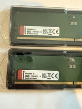 Kingston 64GB 2x32GB DDR5-4800 KVR48U40BD8-32 CL40 UDIMM Tested picture