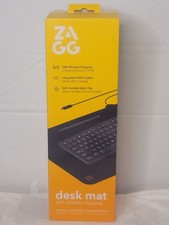 ZAGG Desk Mat With 10W Wireless Charging - NEW SEALED picture